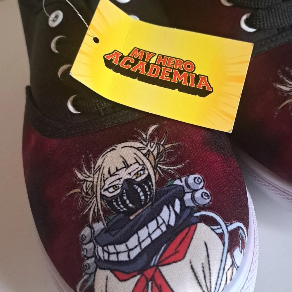 NWT My Hero Acadamia Shoes size 10 Himiko Toga Lace Up - Picture 2 of 6